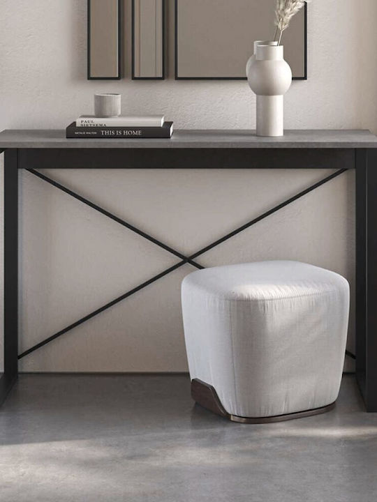 Archie Console Table Wood & Metal Gray L110xW35xH75cm