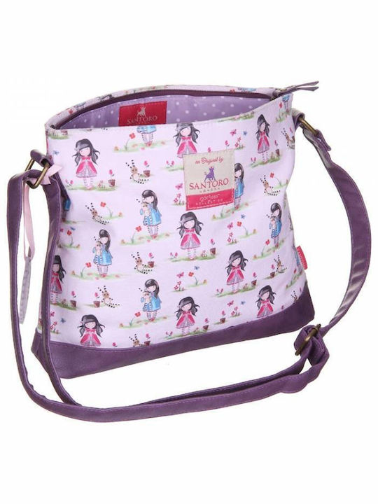Santoro Gorjuss School Bag Shoulder Elementary, Elementary Multicolour