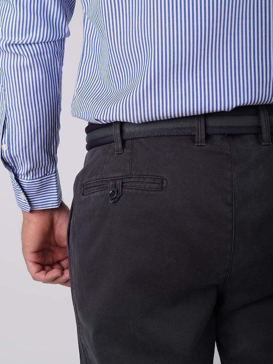 Pantaloni cu Croială Normală Albastru