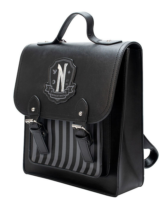 Blue Sky Wednesday School Bag Backpack Junior High-High School Black