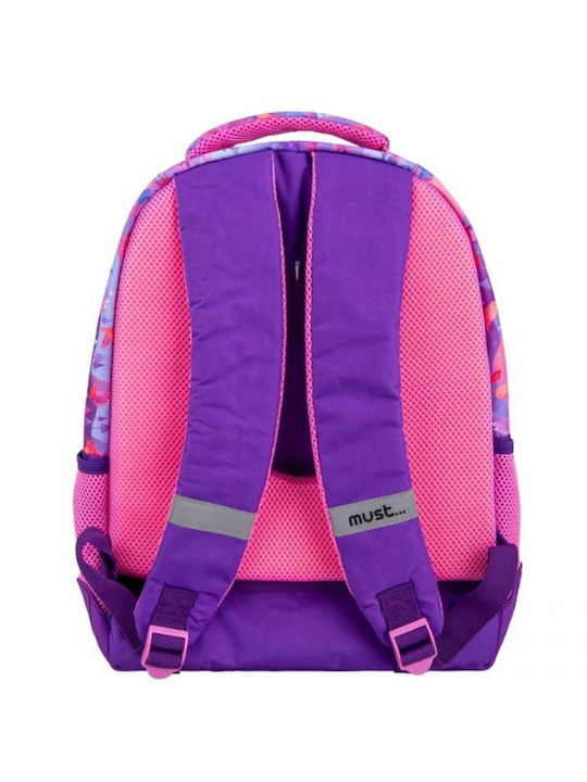 Frozen District School Bag Backpack Elementary, Elementary in Purple color 25lt