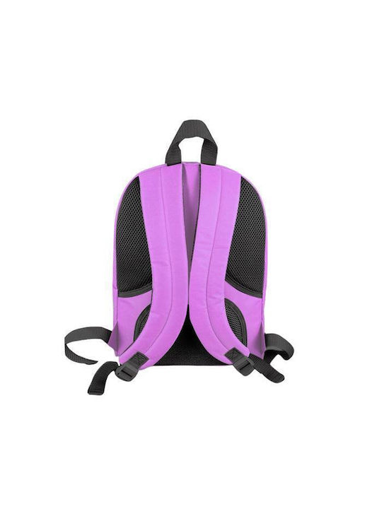 +Efo Duo Schulranzen Rucksack Junior High-High School mit Flaschenhalter Fliederton 30 Liter 31 x 20 x 41cm