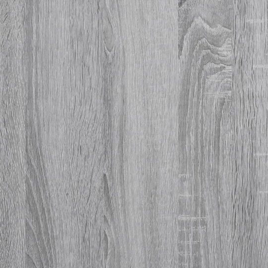 vidaXL Pflanzenständer Holz Grau 33cmx33cmx80cmcm.