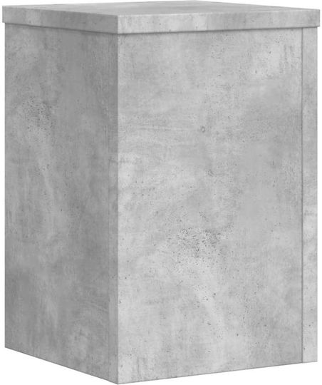 vidaXL Ανθοστήλες Ξύλινες Γκρι 25x25x35εκ. 2τμχ