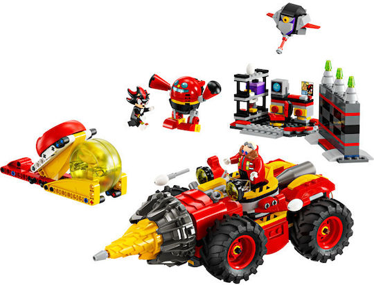LEGO Sonic The Hedgehog Super Sonic срещу Egg Drillster за 8+ години 590 броя
