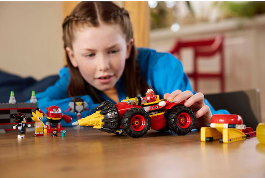 LEGO Sonic The Hedgehog Super Sonic срещу Egg Drillster за 8+ години 590 броя