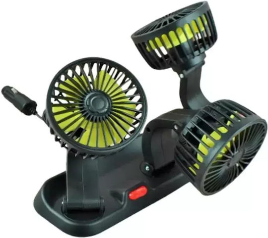 Triple Car Fan 24V