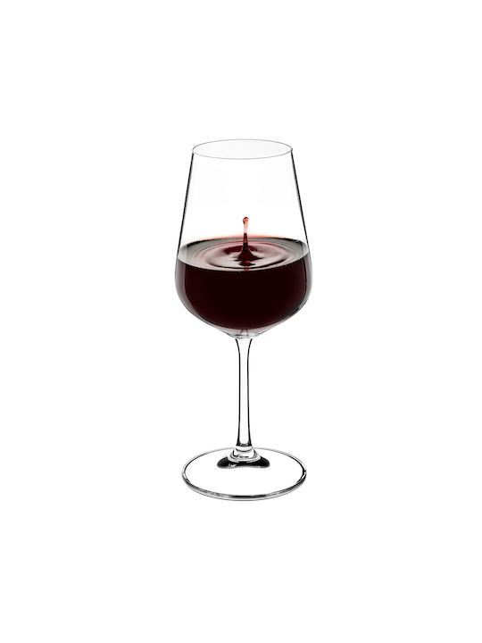 Kadax Set Gläser für Rotwein aus Glas 450ml 6Stück