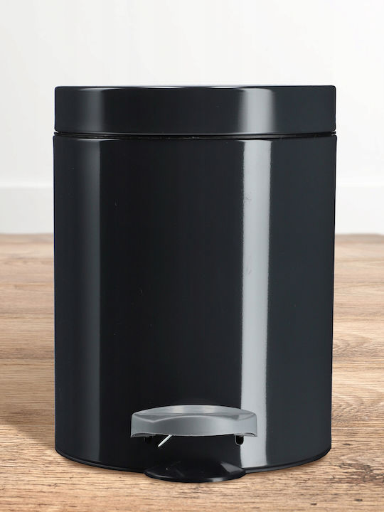 Kadax Inox Badezimmer Mülleimer 5Es Gray