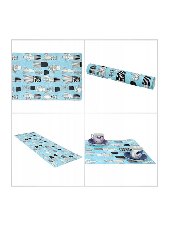 Kadax Läufer Braun 33x95cm
