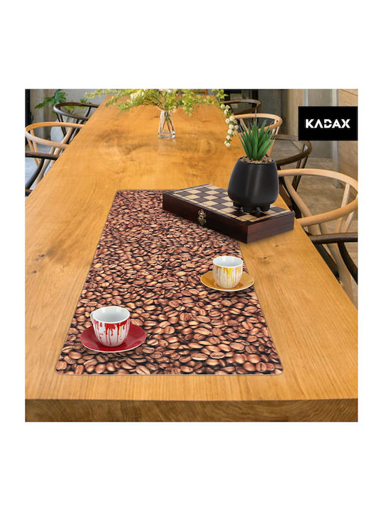 Kadax Läufer Braun 33x95cm