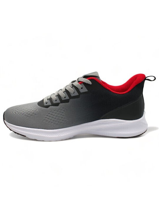 To megalo pazari Herren Sneakers Grey-Black