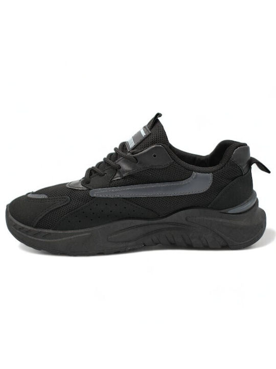 To megalo pazari Herren Sneakers Schwarz