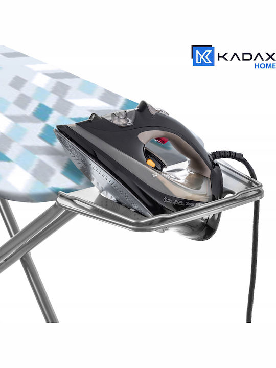 Kadax Masă de călcat pentru fier de călcat cu abur Compact 120x38cm