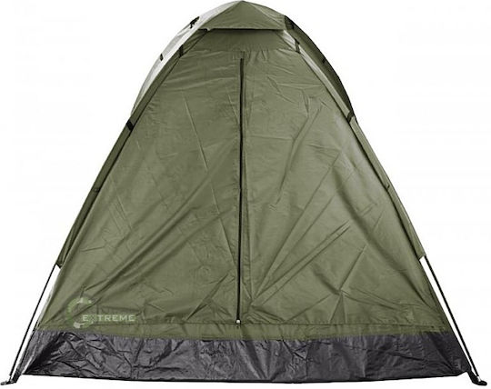 Mil-Tec Standard Summer Camping Tent Igloo Khaki for 2 People Waterproof 800mm 205x145x100cm