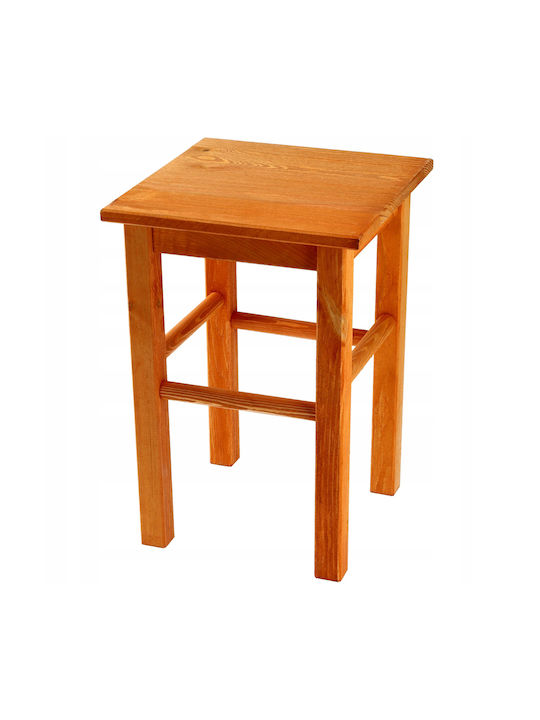 Hocker Für die Küche Hölzernes Orange