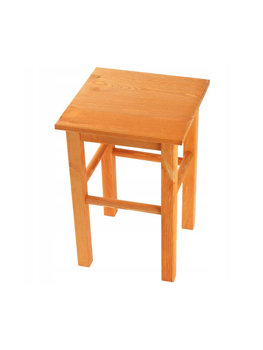 Hocker Für die Küche Hölzernes Orange