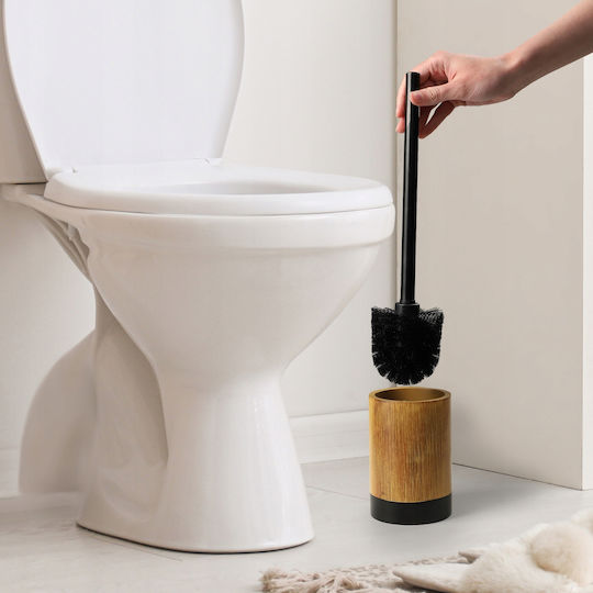 Kadax Kadax Badezimmerzubehör-Set Hölzernes Schwarzes