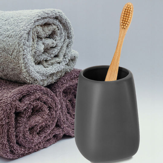 Kadax Set Accesorii Pentru Baie Ceramică Gri