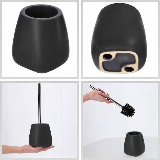 Kadax Kadax Badezimmerzubehör-Set Keramik Schwarz