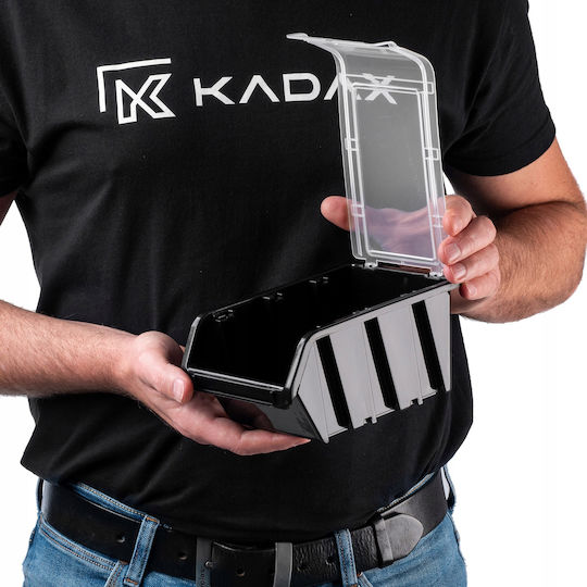 Kadax Σετ 10 Πλαστικά Σκαφάκια Αποθήκευσης Εργαλείων Στοιβαζόμενα Π19.5xΒ12εκ.