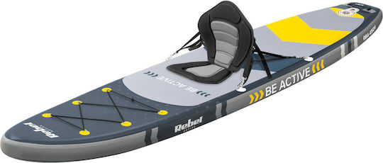 Φουσκωτή Σανίδα SUP / Kayak με Μήκος 3.5m Γκρι