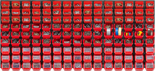 Kadax Garage Werkzeugwand 174x78cm 135 Schalen