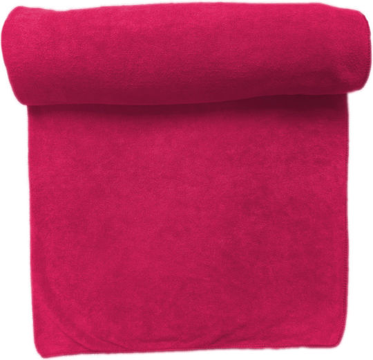 Hupa Microfiber Body Towel 380gr/m² with Case Purple 175x80cm