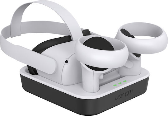 Venom Βάση για 2 χειριστήρια VR Meta / Oculus Quest 2 Μαύρη VS4203