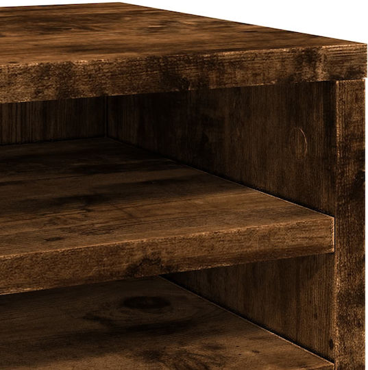 Ξύλινη Θήκη Χαρτιών σε Καφέ Χρώμα 26x29.5x36εκ. 1τμχ