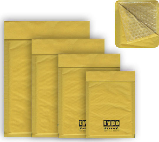 Typotrust Envelope Bag Type with Bubble Wrap 1pcs in Brown Color