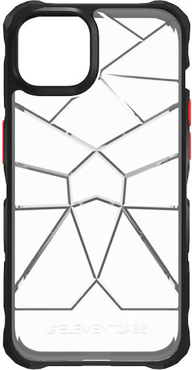 Element Special Ops X5 Umschlag Rückseite Transparent (iPhone 14)