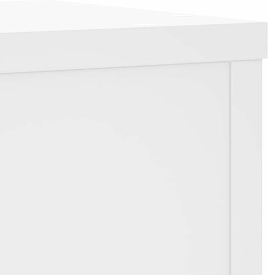 vidaXL Pflanzenständer Holz Weiße 25cmx25cmx80cmcm. 2Stück
