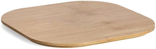 Zeller Bread Box with Lid Metallic Yellow 26.5x26.5x14.5cm