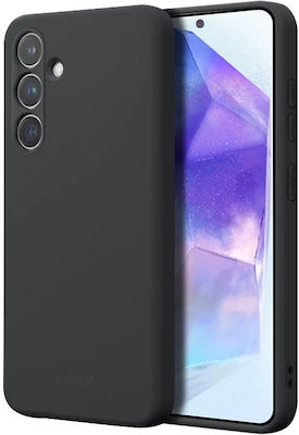 Crong Back Cover Silicone Black (Galaxy A55)