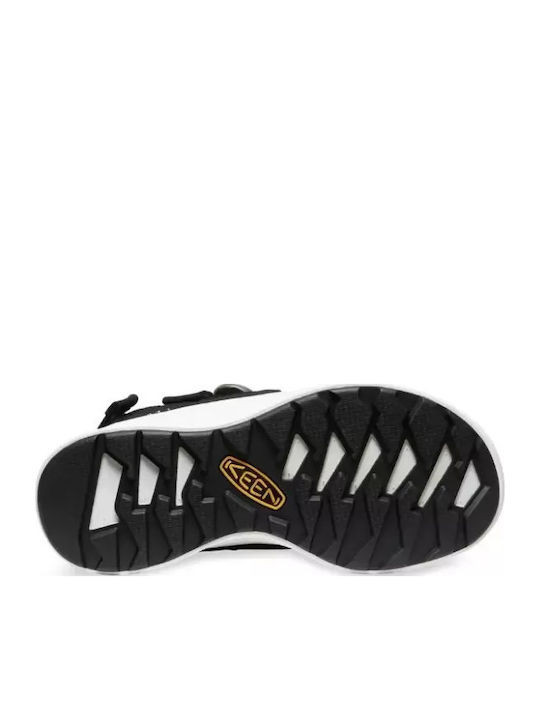 Backstrap Women's Flat Sandals Sporty in Black Color