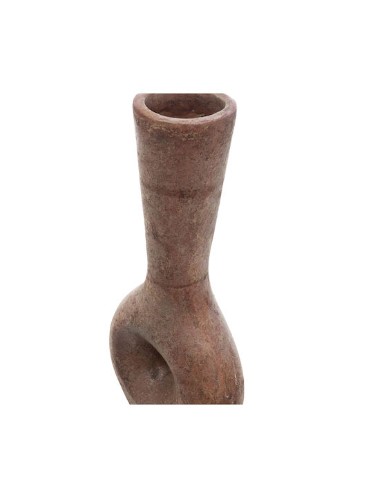 S Line Vază Decorativă Ceramică Roșu 82cm 1buc