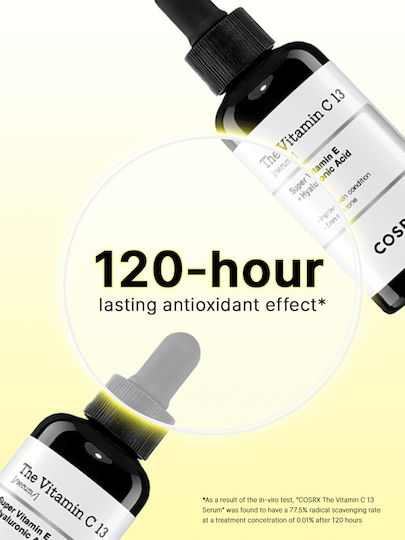 Cosrx The Vitamin C 13 Moisturizing & Anti-aging Serum Face with Vitamin C & Vitamin E for Radiance & Dark Spots 20ml