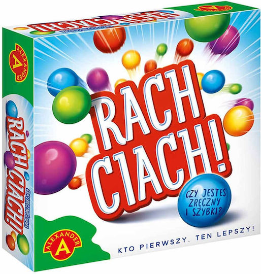Board Game Rach Ciach for 2-4 Players 5+ Years Old (PL) ikonka