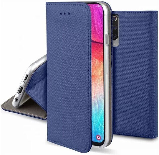 Smart Magnet Back Cover Silicon Albastru marin (Oppo A57 4G)