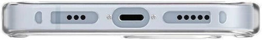 Uniq Lifepro Xtreme Back Cover Σιλικόνης / Πλαστικό Διάφανο (iPhone 15)