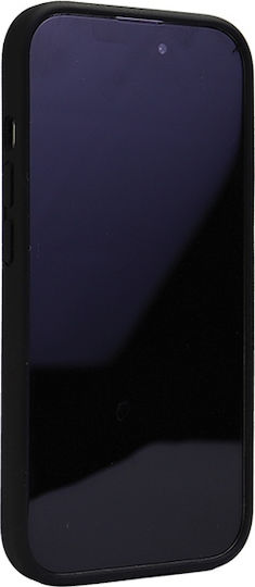 Audi Back Cover Σιλικόνης Μαύρο (iPhone 15 Plus)