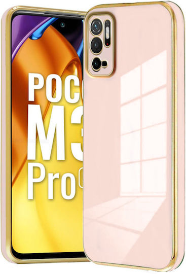 Bodycell Plated Back Cover Χρυσό (Redmi Note 10 5G / Poco M3 Pro)