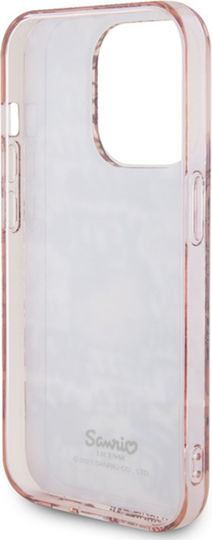 Hello Kitty Задна корица Пластмаса Розов (iPhone 14 Pro)