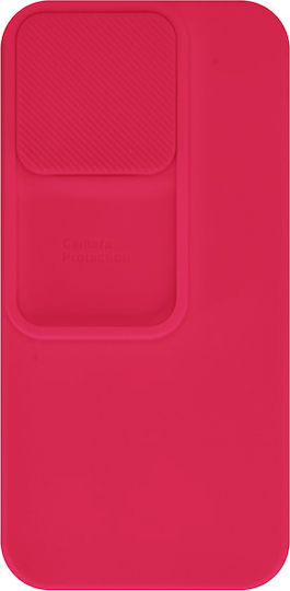 Powertech Back Cover Σιλικόνης Ροζ (iPhone 15 Pro)