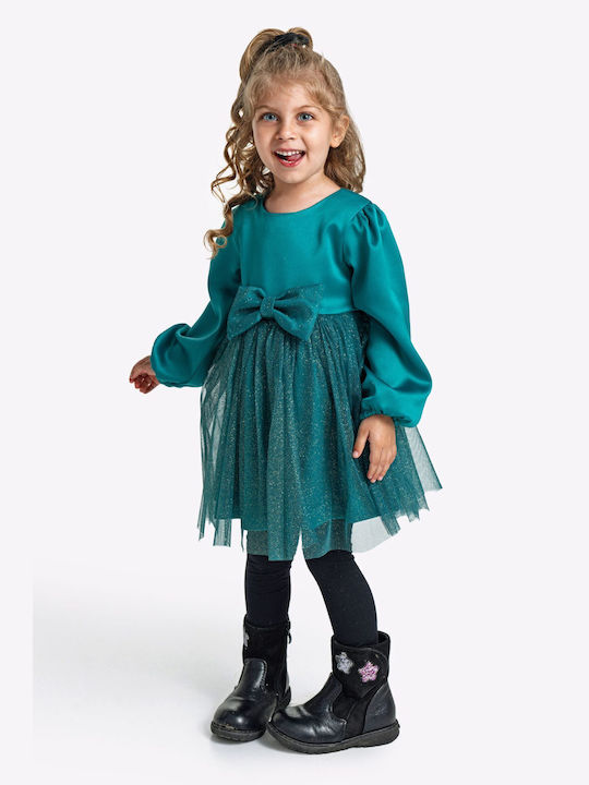 Funky Children's Dress Tulle Green