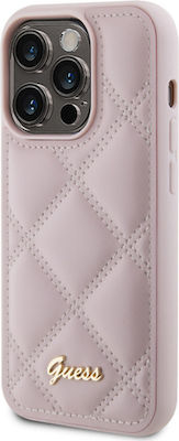 Guess Coperta din spate Plastic Roz (iPhone 15 Pro)