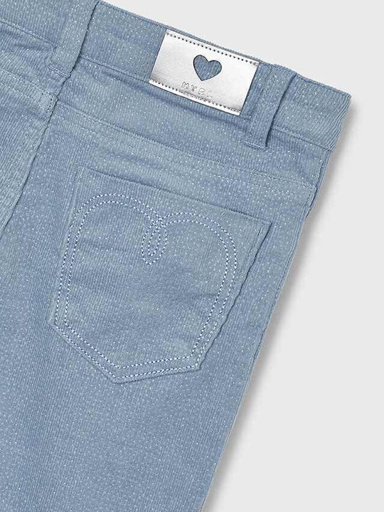 Mayoral Kids Corduroy Trousers Blue