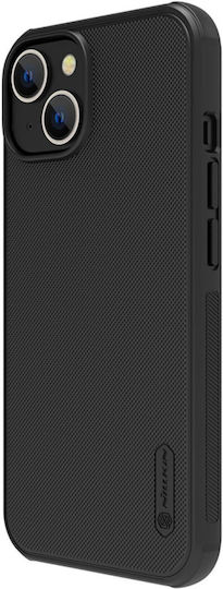 Nillkin Super Frosted Back Cover Plastic Set cu Geam Negru (iPhone 14 Plus) 6902048248137
