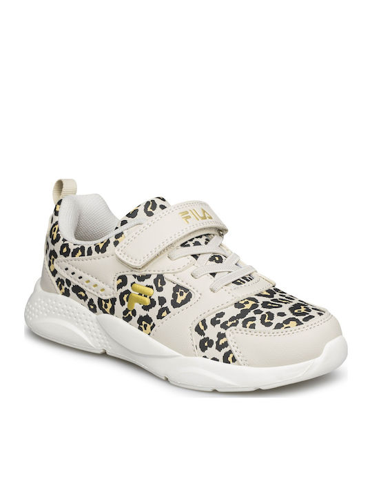 Kids Sneakers with Scratch White
